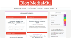 Desktop Screenshot of blog.mediamiu.com